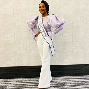 Elegant White Women's Jumpsuit